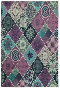 Covor, Valencia, 80x120 cm, Poliester, Multicolor