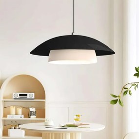 Lampă suspendată pe cablu MOONLIGH 1xE27/40W/230V, neagră