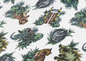 Cearșaf cu elastic cu motiv Jurassic World