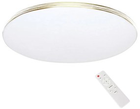 Plafonieră LED dimabilă SIENA GOLD LED/30W/230V + telecomandă