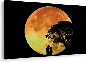 Tablou cu umbre în lumina lunii (90x60 cm)