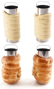 Forme de copt 2 buc. pentru kürtőskalács din oțel inoxidabil ø 6 cm – Orion
