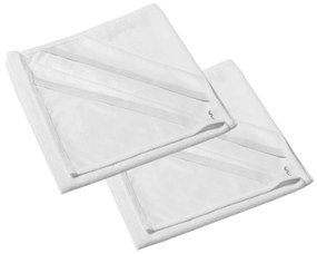 Set 2 protectii impermeabile pentru saltea  patut co-sleeper 90x50 cm din frotir Kidizi