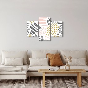 Tablou - Accidente vasculare cerebrale abstracte (90x60 cm)