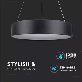 Lustră dimmabilă LED pe cablu 1xLED/30W/230V