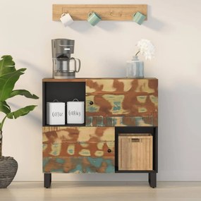 352923 vidaXL Servantă cu 2 uși, 80x33x75 cm, lemn masiv recuperat