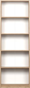 Biblioteca Adore Nurdan, 5 rafturi, 58x170x23 cm