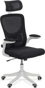 Scaun ergonomic OFF 336 negru, mesh și brațe rabatabile