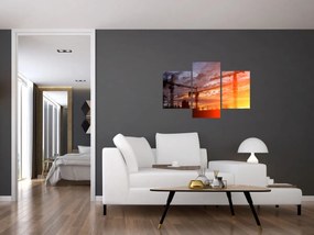 Tablou - Șantier de construcții (90x60 cm)