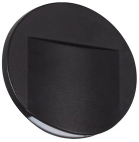 Corp de iluminat LED pentru scări ERINUS LED/0,8W/12V 3000K negru Kanlux 33334