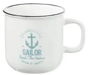 Cana Sailor White, ceramica, 140 ml