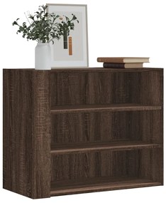 vidaXL Dulap de perete, stejar maro, 75x35x60 cm, lemn compozit