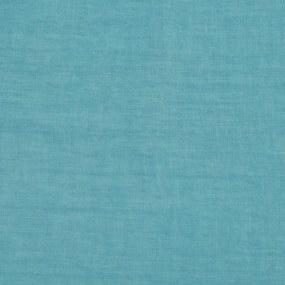 Draperie turcoaz din in 140x330 cm Coastal Blue – Linen Tales