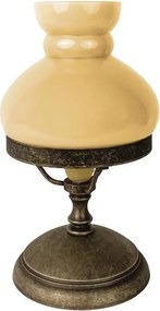 Veioza din alama stil nautic clasic Belle Epoque chihlimbar