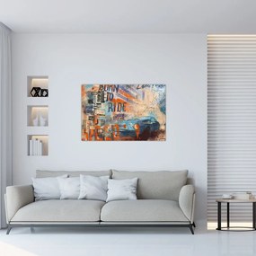 Tablou - Născut să călătorească (90x60 cm)