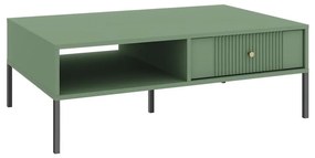 Masă de cafea LUE verde/negru