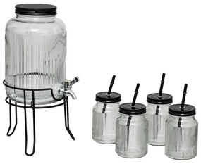 Set Limonada Artblack, 4 litri, sticla, 5 piese