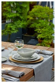 Bol din gresie ceramică Costa Nova Cristal, ⌀ 18 cm, gri