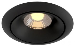 Spot incastrabil LED design modern Yin negru MYDL031-2-L8B