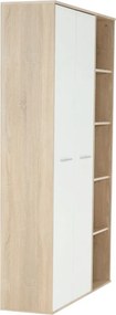 Dulap, stejar sonoma/alb, MAURUS NEW MA52