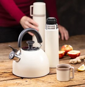 Termos cu cană Tescoma CONSTANT CREAM, 1 l, 1 l