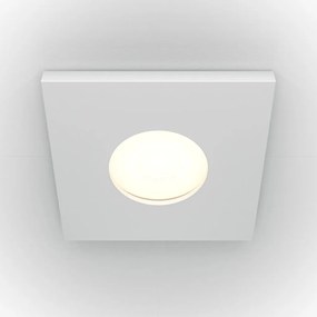 Spot incastrabil design tehnic IP65 Stark alb 8,4x8,4cm