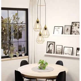 Lustră pe cablu TARBES 3xE27/60W/230V Eglo 43683