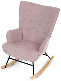 Fotoliu balansoar PINK2, roz