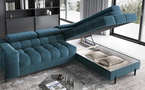 Colțar lemn masiv Ferry Extensibil Material Amore 40, 276 × 72 × 200 cm