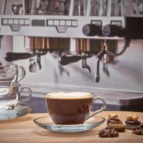 Set servire ceai sau cafea, 12 piese, 6 persoane, Basic