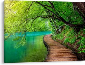 Tablou - Lacurile Plitvice (70x50 cm)