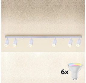 Brilagi - Spoturi LED reglabile SELE 6xGU10/6,5W/230V, alb