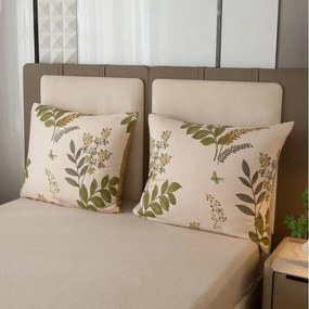 Fata de perna din microflanel ORVILA 40x50 cm, bej