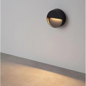 Mini Aplica perete exterior IP65, LED CCT Sete negru 10cm