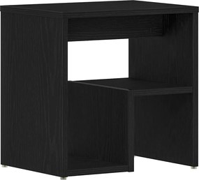 vidaXL Dulap de noapte Stejar negru 40 x 30 x 40 cm Lemn compozit