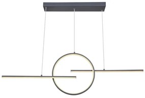 Globo 67121-50G - LED Lustră pe cablu dimmabilă BARRAL LED/50W/230V + Telecomandă