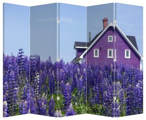 Paravan - Câmp de lavanda (210x170 cm)