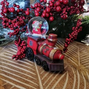 Deco Christmas Locomotive