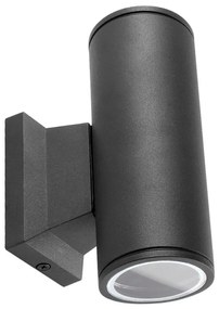Aplică de exterior Aigostar 2xGU10/230V negru IP65 rotund