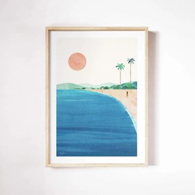 Poster 30x40 cm Paradise Beach - Travelposter