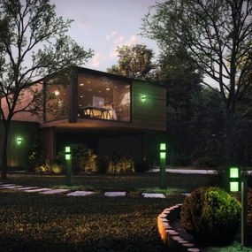 Lampă LED RGBW de exterior dimabilă CASCADE 2xLED/7W/230V IP44 Wi-Fi Ledvance