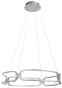 Lustra LED suspendata design modern Fringilla