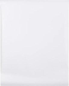 vidaXL Folie fereastră, mată, alb, 90x1000 cm, PVC