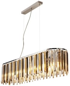 Searchlight 9838-8CC - Lustră pe cablu CLARISSA 8xE14/40W/230V