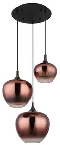 Lustră pe cablu Globo 15548-3HG MAXY 3xE27/40W/230V