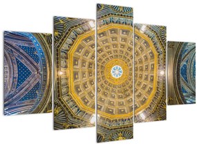 Tablou cu tavanul bisericii Siena (150x105 cm)