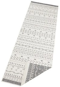 Covor adecvat pentru exterior NORTHRUGS Twin Supreme Mismo, 250 x 80 cm, gri-crem