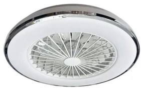 Plafonieră LED cu ventilator OPAL LED/48W/230V + telecomandă