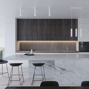 Lustră pe cablu LAGOS 3xGU10/40W/230V albă Sollux SL.1078