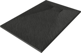 Mexen Hugo brod de duș dreptunghiular SMC 110 x 80 cm, negru - 42708011